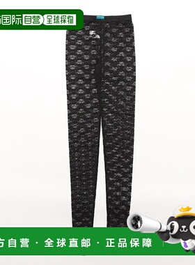 1h可退 日本直邮soffitto 女士蕾丝弹力打底裤 A0543UP324性感