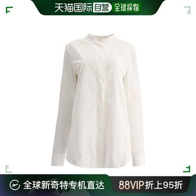 香港直邮潮奢 Jil Sander 吉尔 桑达 女士 长袖衬衫 J05DL0002J45