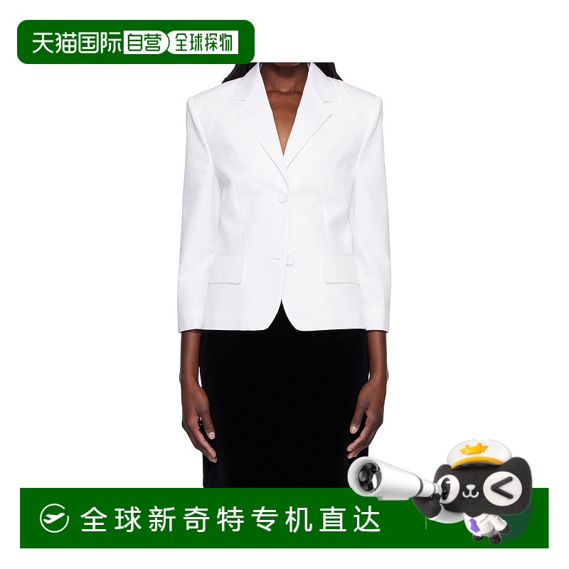 1h可退 香港直邮MARNI 女士西服 GIMA0287SUTCY6500W01 SS2025 白