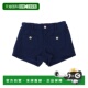 Busy 短裤 Bees 自营 Miss Shannon 蓝色 美国奥莱直发
