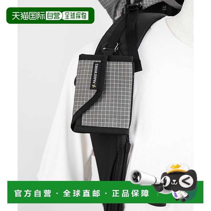 日本直邮PAAGO WORKS Trail Bank M 钱包 [uw501gry]新款
