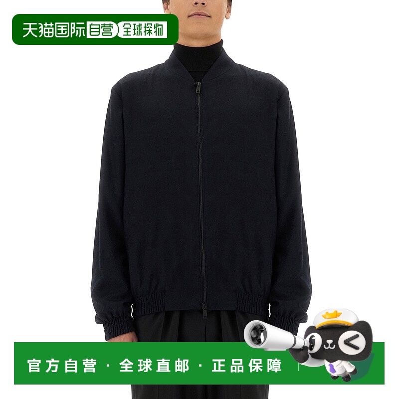 香港直邮zegna 杰尼亚 男士 BOMBER. 羊毛运动外套 R824714A81GBL