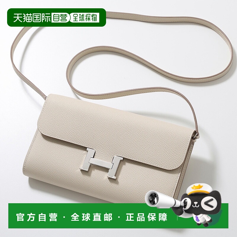 日本直邮HERMES Constance 长款 Togo 肩背包 (080125CK) 女士款E