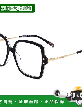 自营 Missoni女式53mm黑色眼镜-黑色 美国奥莱直发