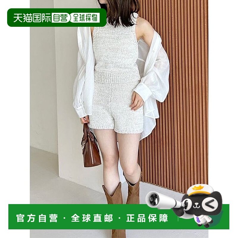 日本直邮SNIDEL Sustainable 针织短裤 SN1728EW044534