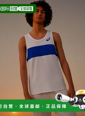 【日本直邮】asics  XT1039 白色/蓝色 社团活动 2XL男式亚瑟士