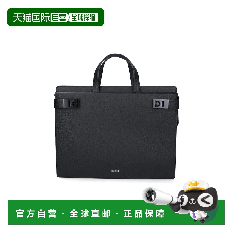 1h可退 香港直邮SALVATORE FERRAGAMO 男士手提包 763935002 AW20