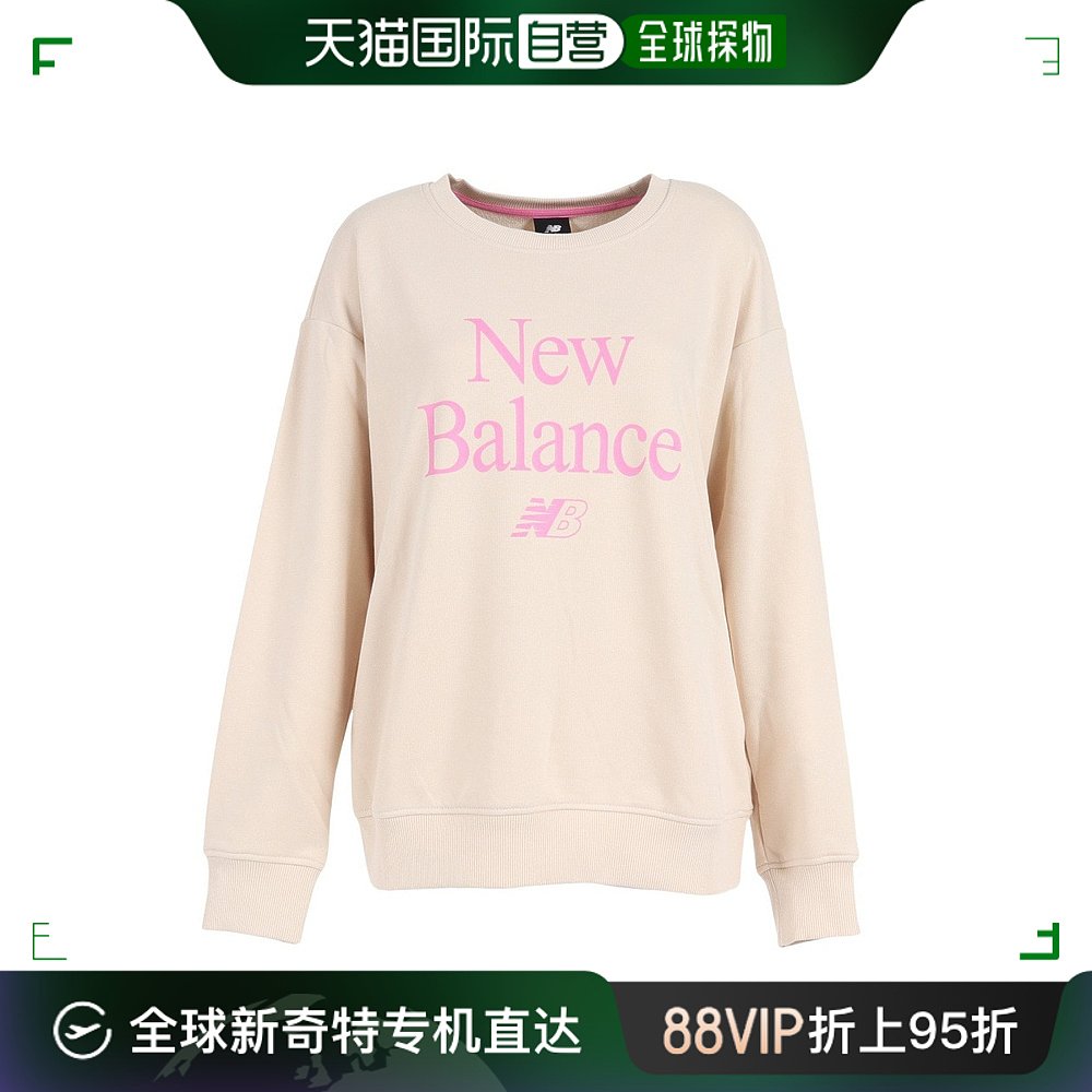 日潮跑腿New Balance（女式）必需品 Celebrate抓绒圆领衫ベー