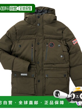 欧洲直邮Geographical Norway  ALBERT 男童装派克大衣连帽外套 A