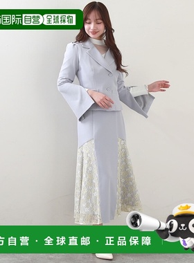 【日本直邮】Cheek　女士　长裙蕾丝时尚气质流行穿搭小众高级感