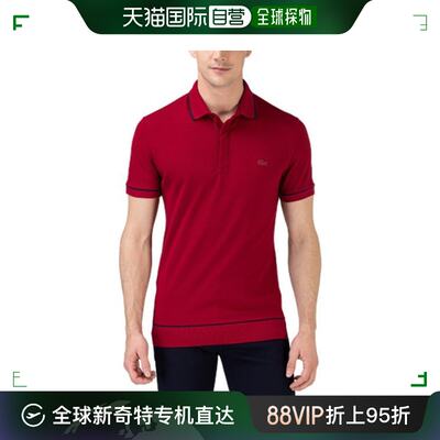 韩国直邮Lacoste Polo衫 [LACOSTE] LACOSTE 高级的 短袖领子T恤