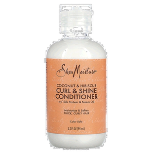 香港直邮SheaMoisture 卷发润泽护发素减少毛躁耀眼光泽95ml正品