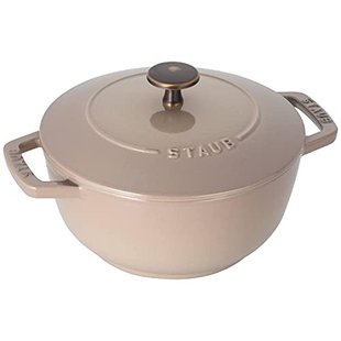 日本Staub珐琅 双柄煮饭锅/2合M 18cm IH/裸Wa-NABE40501-014