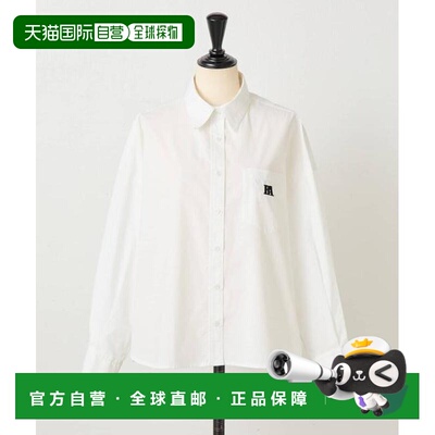 1h可退 日本直邮官方授权 BEARDSLEY 刺绣短款衬衫