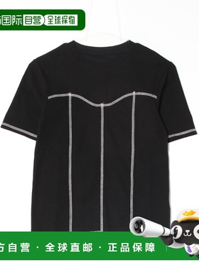 1h可退 日本直邮VICKY 女士刺绣拼接短袖T恤 230752133女装