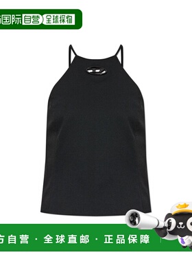 1h可退 香港直邮Diesel 迪赛 女士 D 牌無袖上衣 A200940PHAL吊带