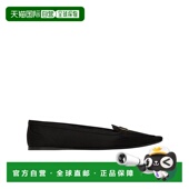 Laurent POPPY 缎面绉布芭蕾舞鞋 香港直邮Saint 8192169QAB1单鞋