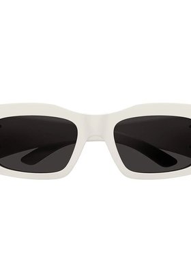 balenciaga男士太阳镜白色时尚潮流
