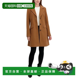 Segal Shelli Walker Coat 美国奥莱直发 自营Laundry brown