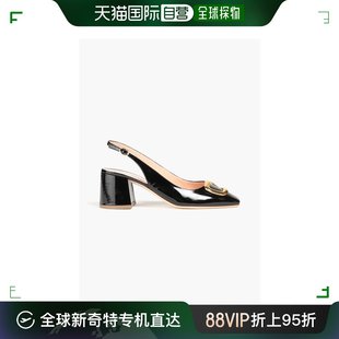 女士 香港直邮潮奢 Sanderson AW2201 Rupert 精饰漆皮露跟浅口鞋