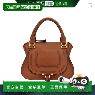 Brown 女士 leather medium handbag 香港直邮Chloe Marcie 蔻依