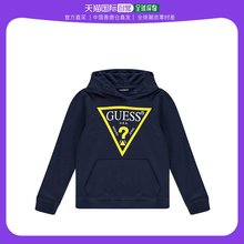 童装 香港直邮潮奢 Guess 男童OTH 三角形徽标连帽衫 盖尔斯