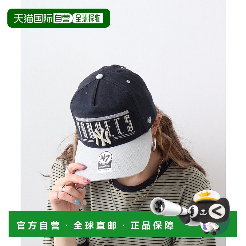 1h可退 日本直邮47Brand男女通用刺绣棒球帽 CALWCDBL28HTP/WCDBL