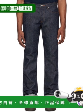1h可退 香港直邮A.P.C. 男士 蓝色 New Standard 牛仔裤 CODBSM09