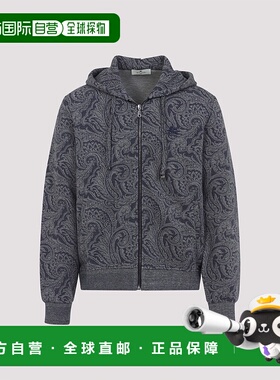 1h可退 香港直邮ETRO 男士卫衣 MRMB002599JJ508S8460 AW2025 蓝