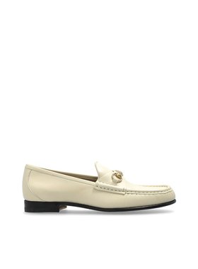 GUCCI 女士芭蕾乐福鞋 817690AADT39540 SS2025 乳白色