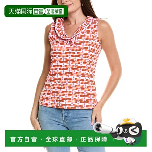 自营 J.McLaughlin达勒姆卡塔利娜布上衣-红色吊带 美国直发奥莱