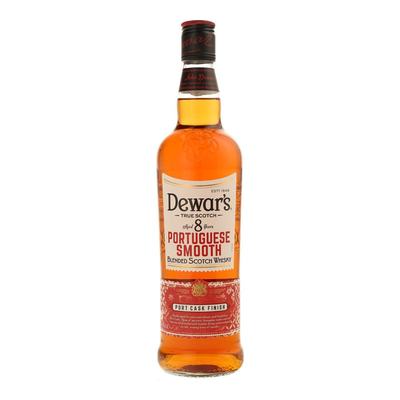 欧洲直邮Dewar'S帝王葡萄牙威士忌8年40%700ml波特顺滑风味圆润