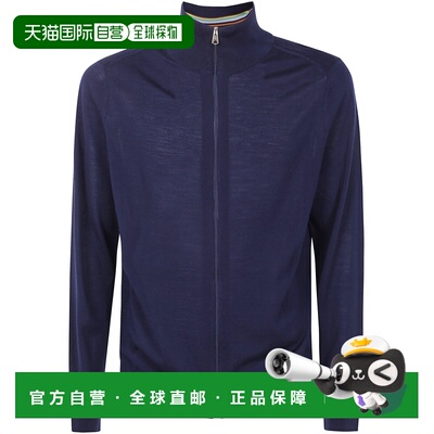 1h可退 香港直邮Paul Smith 保罗 史密斯 男士 THRU 拉链针织开衫