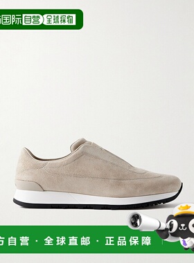 1h可退 John Lobb 男士 Lift 绒面革直入式运动鞋 AA522I休闲鞋