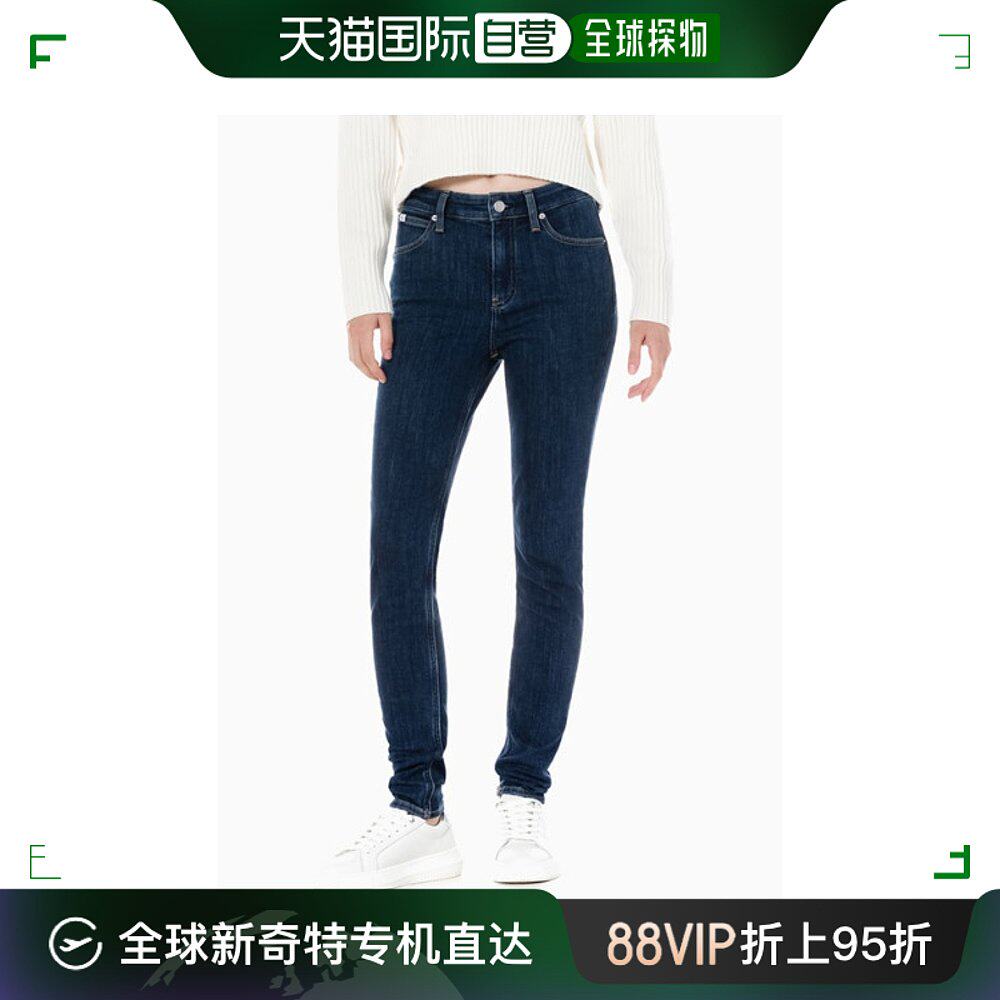 韩国直邮calvinkleinjeans 牛仔裤 [ckj] 女士 ck 高腰 紧腿版型