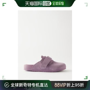 Birkenstock 男士 勃肯 香港直邮潮奢 Nagoya 皮毛内里绒面革木屐