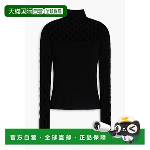 香港直邮valentino 华伦天奴 女士 洞洞针织高领毛衣 B0KCC426SN0