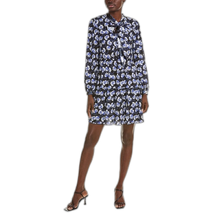 自营 Diane von Furstenberg Romi 迷你连衣裙 - 蓝色 美国奥莱直