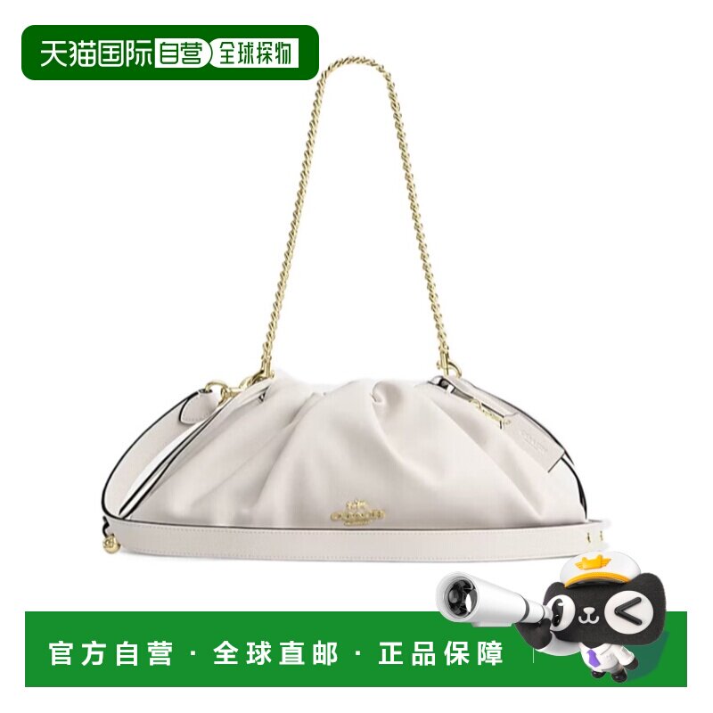 1h可退 香港直邮COACH 女士斜挎包 CCE68IMCHK AW2025 白色 Faye