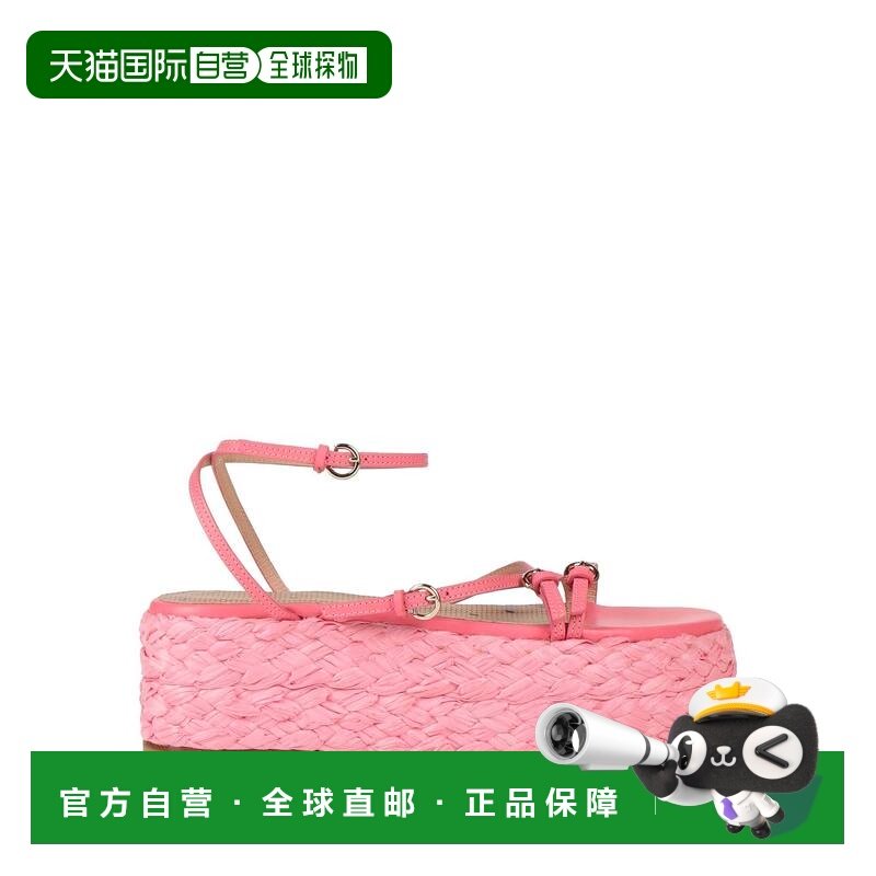 1h可退 香港直邮Red Valentino 红 华伦天奴 女士 帆布面凉鞋,女鞋,时装凉鞋,淘宝优惠券,粉丝福利购,淘宝优惠卷