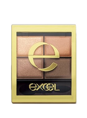 日本直邮EXCEL大地四色眼影细腻易上色显色度高#SR03粉棕色4.3g