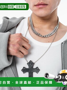 1h可退 日本直邮SHORT ROUND 男装 PU压纹十字架项链 SH26SS01SG0
