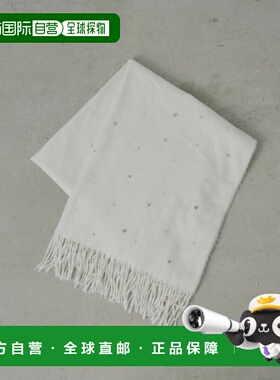 日本直邮Chico 女装 亮片装饰围巾 宽松百搭 仿皮质感 CHZ1052616