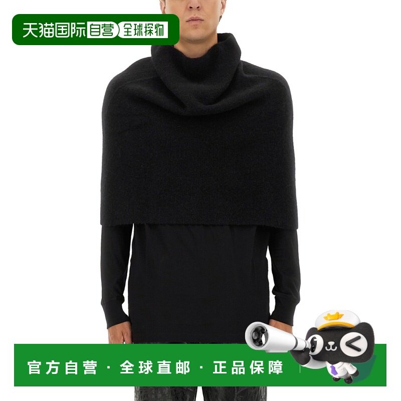 香港直邮rick owens 瑞克 欧文斯 男士 针织披肩 RR02E1491KWP09,男装,T恤,淘宝优惠券,粉丝福利购,淘宝优惠卷