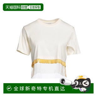 朗雯 1h可退 Lanvin 女士 香港直郵潮奢 T恤百搭舒適減齡流行穿搭