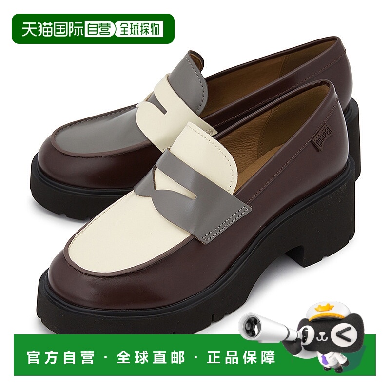 1h可退 韩国直邮camper 女士 乐福鞋正品时尚百搭通勤休闲舒适透