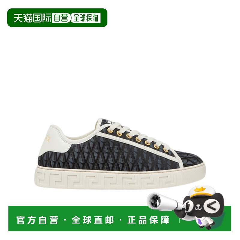 香港直邮Versace V Allover Greca运动鞋 10135681A16069