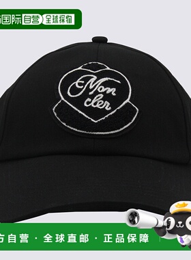 香港直邮Moncler 盟可睐 女士 黑色棉帽子 K20933B000180U082