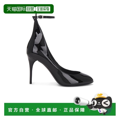 1h可退 香港直邮Alaia 女士 踝带浅口鞋 3E073CK168 black黑色 舒