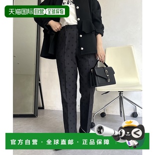 女士高腰点状压褶九分裤 verse PVZ1031302 日本直邮prose 1h可退